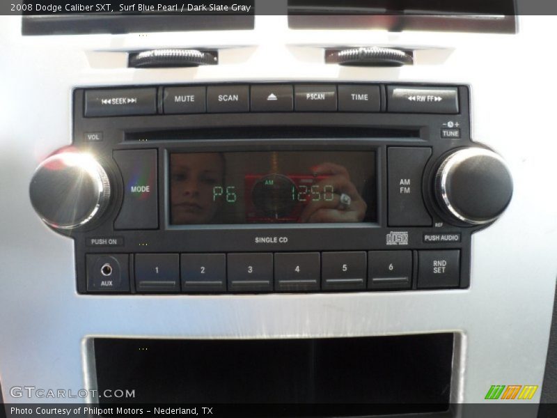 Surf Blue Pearl / Dark Slate Gray 2008 Dodge Caliber SXT
