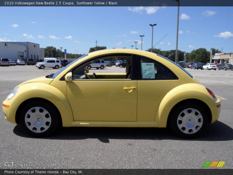  2010 New Beetle 2.5 Coupe Sunflower Yellow