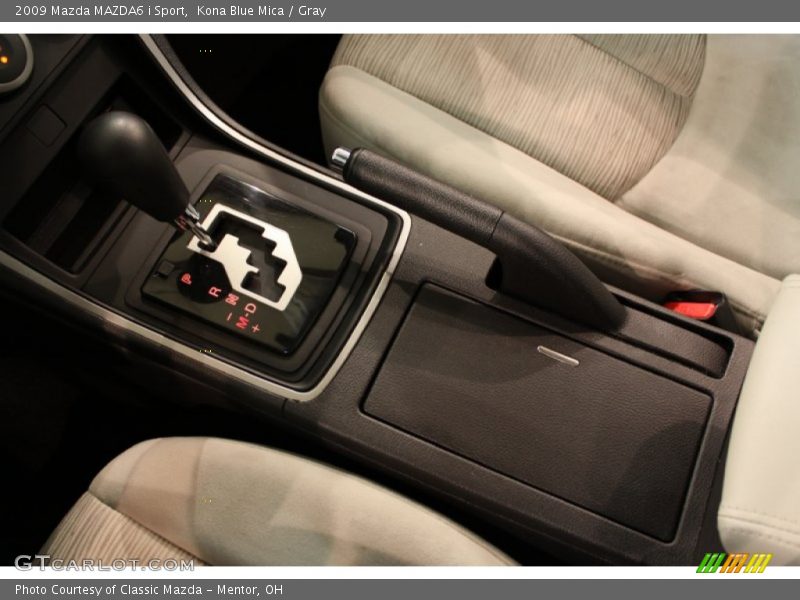 Kona Blue Mica / Gray 2009 Mazda MAZDA6 i Sport
