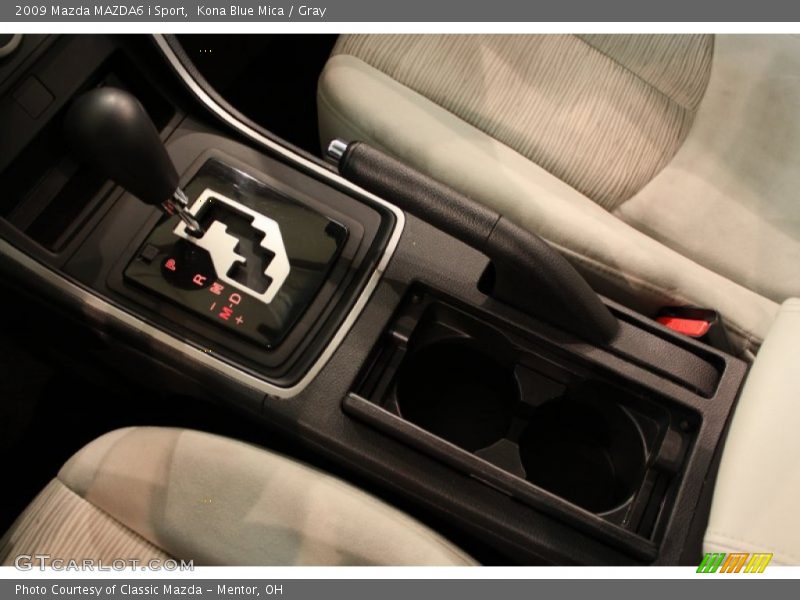 Kona Blue Mica / Gray 2009 Mazda MAZDA6 i Sport