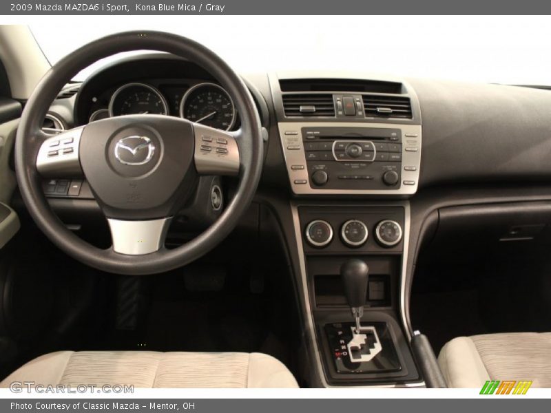 Kona Blue Mica / Gray 2009 Mazda MAZDA6 i Sport