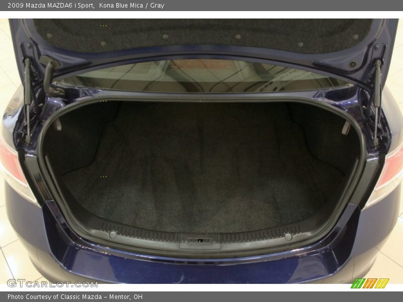 Kona Blue Mica / Gray 2009 Mazda MAZDA6 i Sport