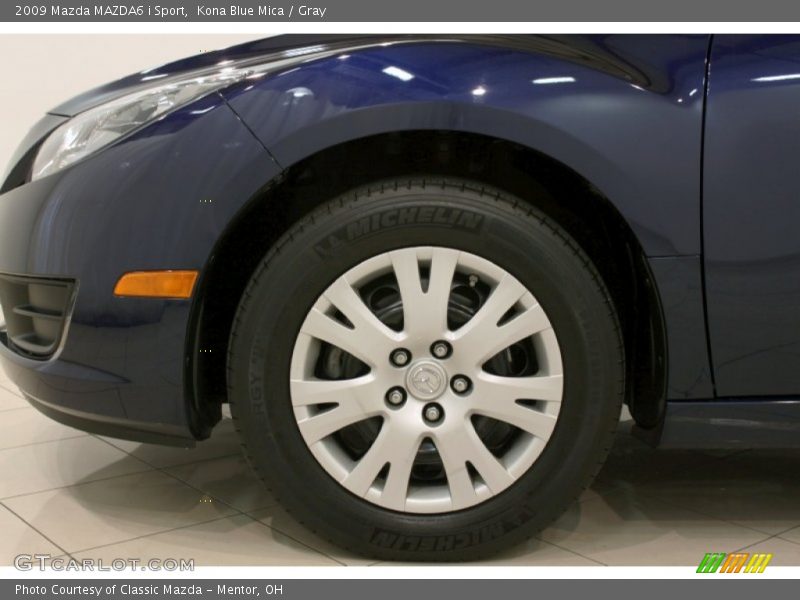 Kona Blue Mica / Gray 2009 Mazda MAZDA6 i Sport