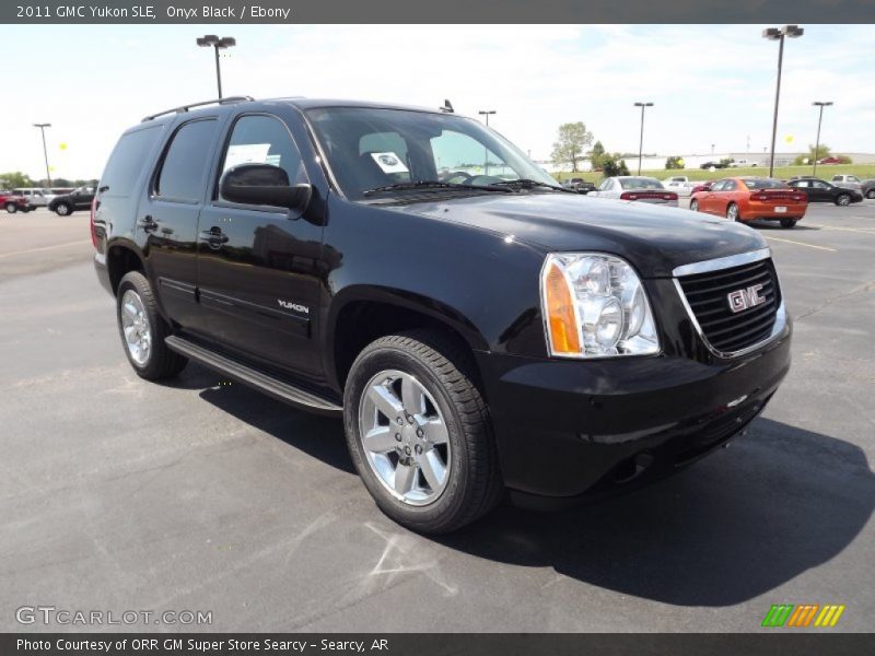 Onyx Black / Ebony 2011 GMC Yukon SLE