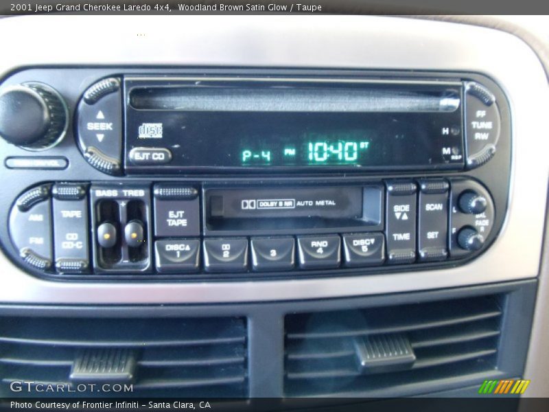 Audio System of 2001 Grand Cherokee Laredo 4x4