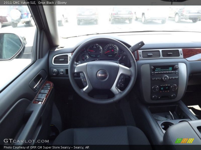 Onyx Black / Ebony 2011 GMC Yukon SLE