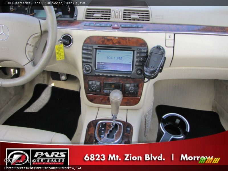 Black / Java 2003 Mercedes-Benz S 500 Sedan
