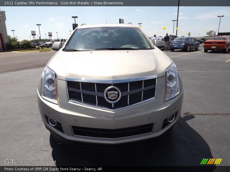  2012 SRX Performance Gold Mist Metallic