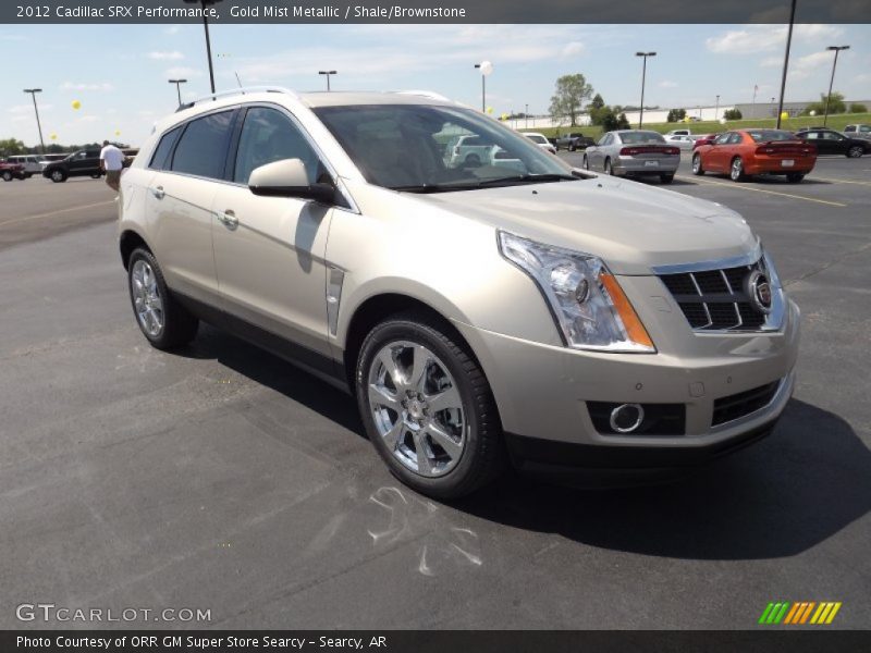 Front 3/4 View of 2012 SRX Performance