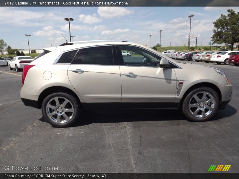  2012 SRX Performance Gold Mist Metallic