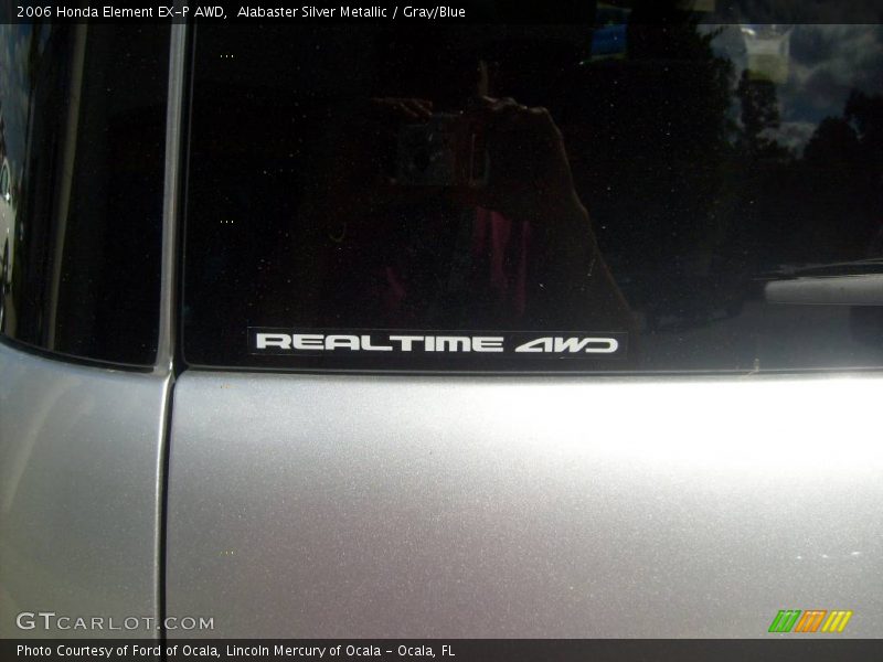 Alabaster Silver Metallic / Gray/Blue 2006 Honda Element EX-P AWD