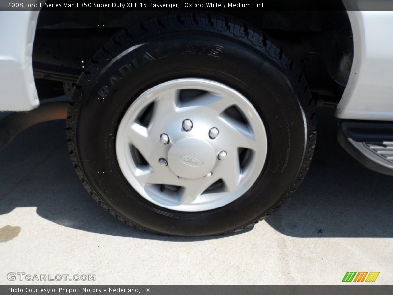 Oxford White / Medium Flint 2008 Ford E Series Van E350 Super Duty XLT 15 Passenger