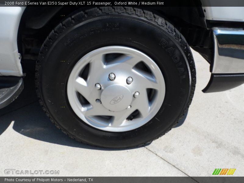 Oxford White / Medium Flint 2008 Ford E Series Van E350 Super Duty XLT 15 Passenger