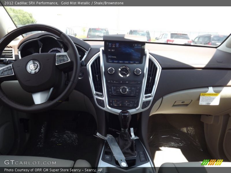 Dashboard of 2012 SRX Performance