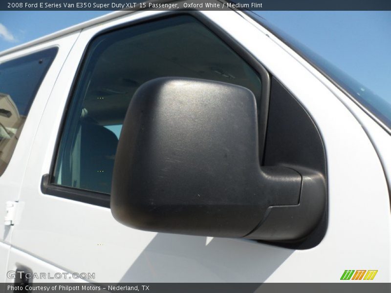 Oxford White / Medium Flint 2008 Ford E Series Van E350 Super Duty XLT 15 Passenger