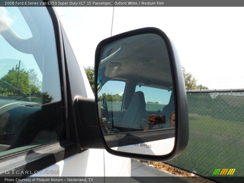 Oxford White / Medium Flint 2008 Ford E Series Van E350 Super Duty XLT 15 Passenger