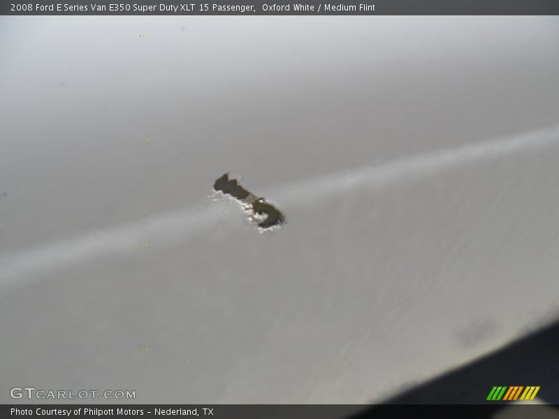 Oxford White / Medium Flint 2008 Ford E Series Van E350 Super Duty XLT 15 Passenger