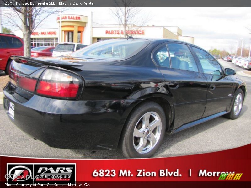 Black / Dark Pewter 2005 Pontiac Bonneville SLE