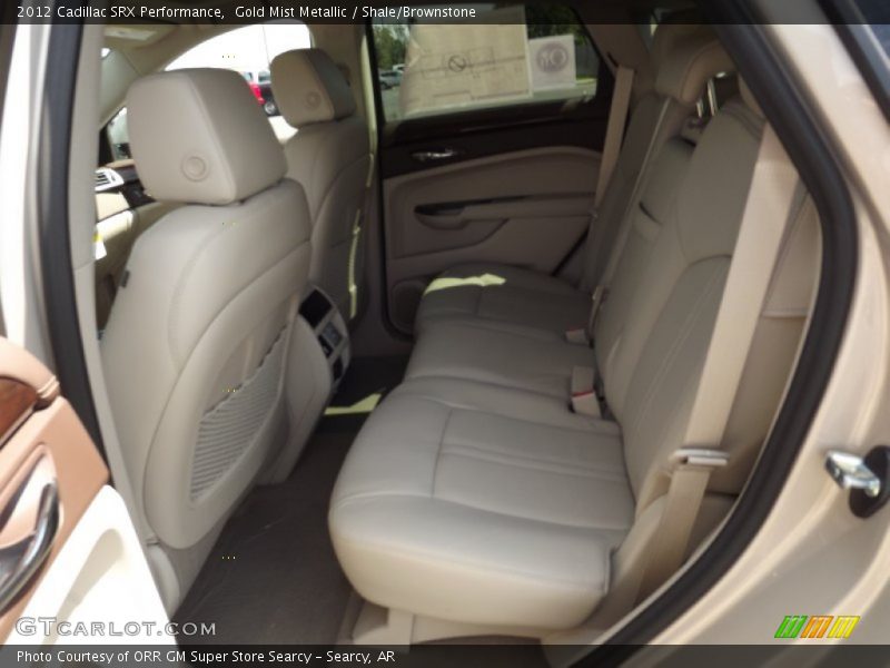  2012 SRX Performance Shale/Brownstone Interior