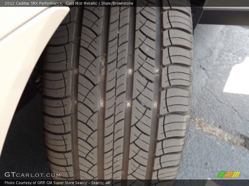 Gold Mist Metallic / Shale/Brownstone 2012 Cadillac SRX Performance
