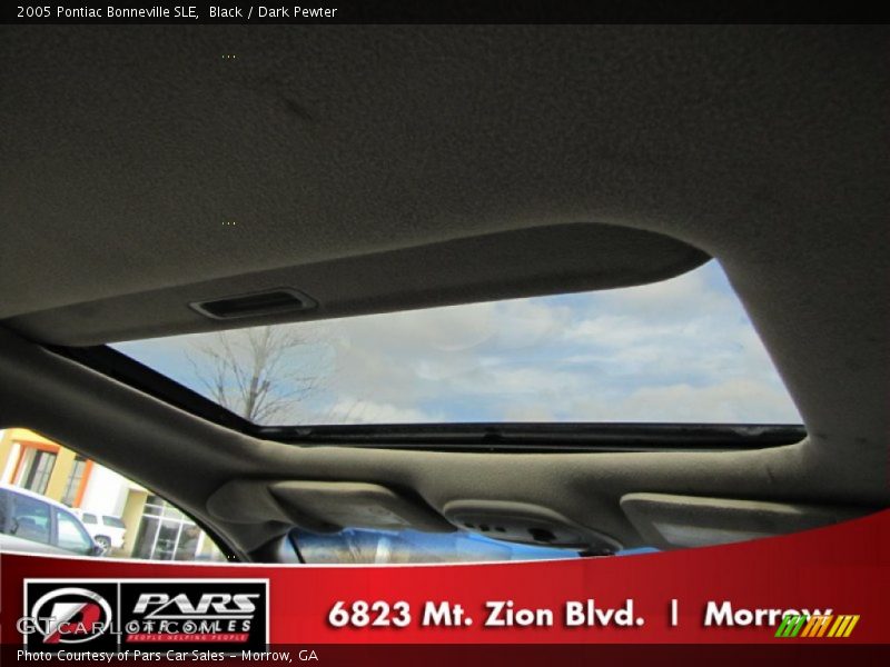 Black / Dark Pewter 2005 Pontiac Bonneville SLE
