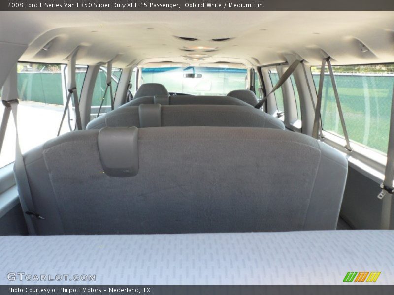 Oxford White / Medium Flint 2008 Ford E Series Van E350 Super Duty XLT 15 Passenger