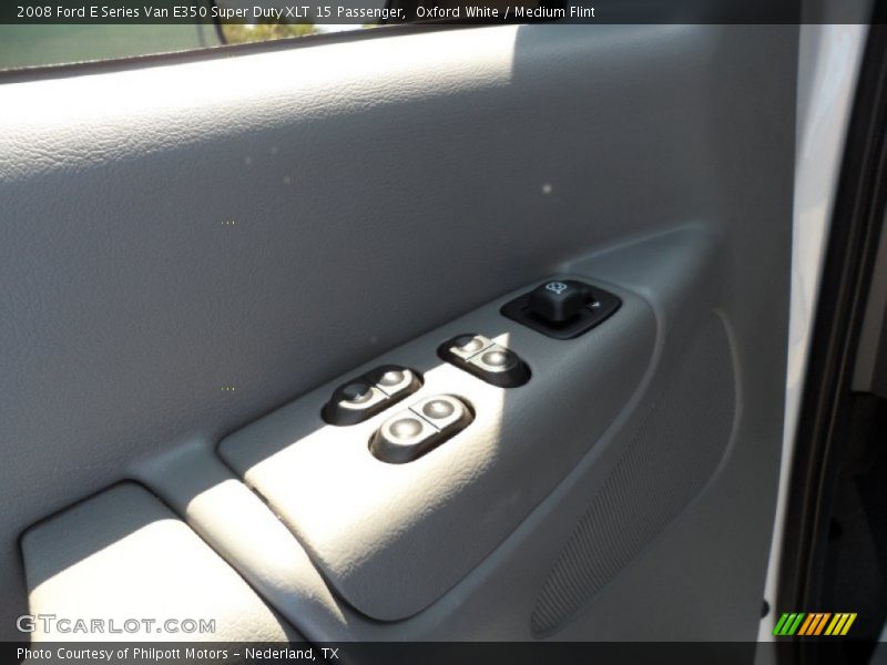 Oxford White / Medium Flint 2008 Ford E Series Van E350 Super Duty XLT 15 Passenger