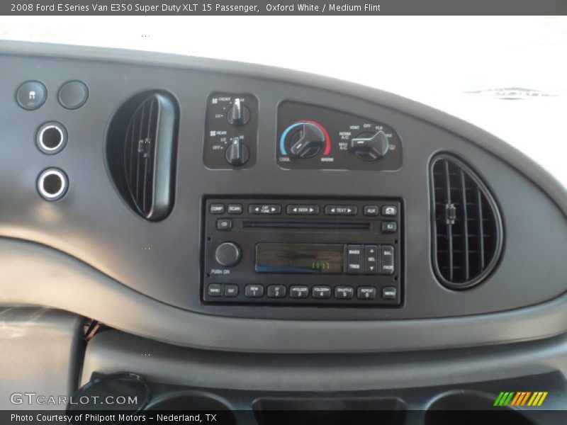 Oxford White / Medium Flint 2008 Ford E Series Van E350 Super Duty XLT 15 Passenger
