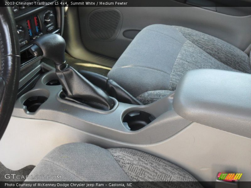 Summit White / Medium Pewter 2003 Chevrolet TrailBlazer LS 4x4