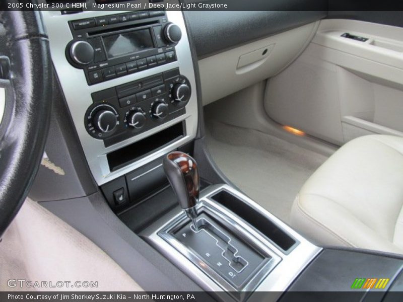 Magnesium Pearl / Deep Jade/Light Graystone 2005 Chrysler 300 C HEMI