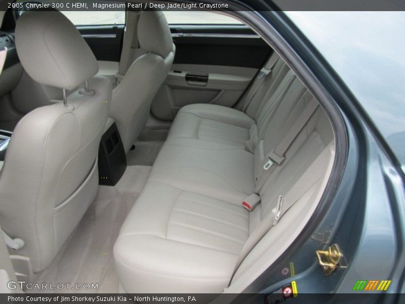 Magnesium Pearl / Deep Jade/Light Graystone 2005 Chrysler 300 C HEMI