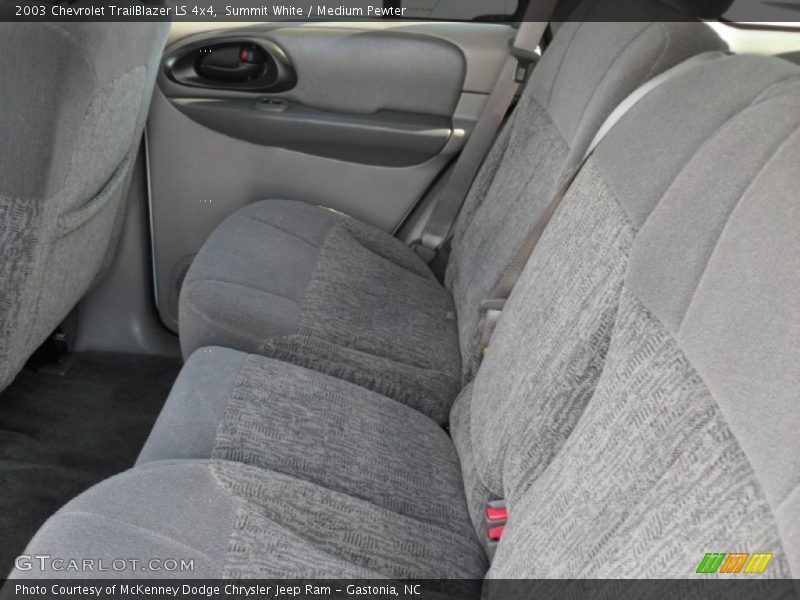 Summit White / Medium Pewter 2003 Chevrolet TrailBlazer LS 4x4