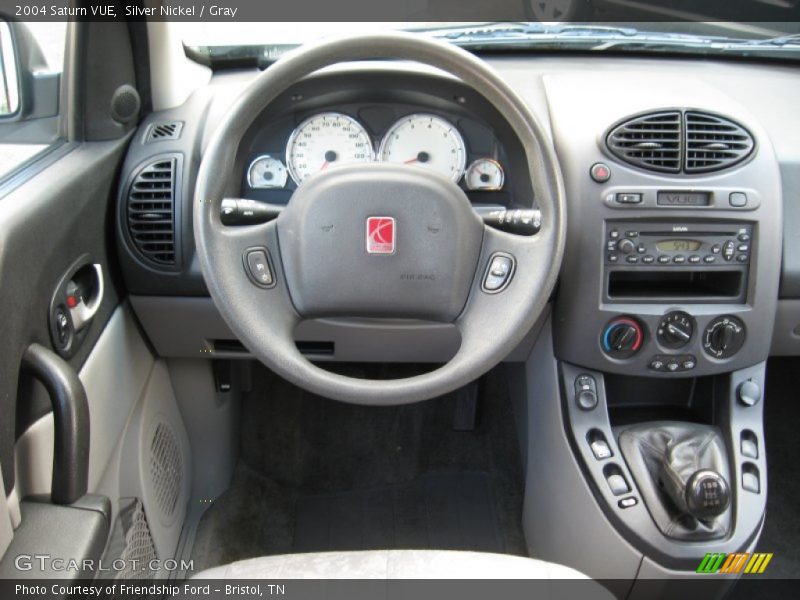 Dashboard of 2004 VUE 