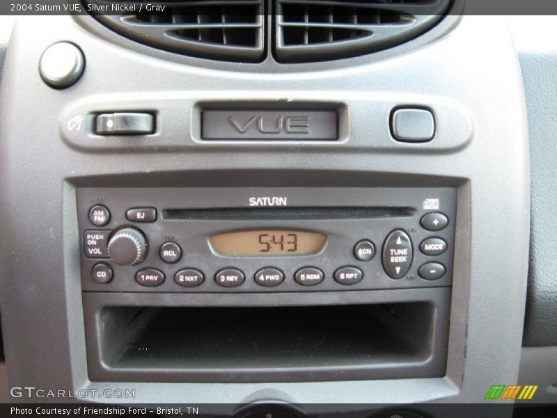 Audio System of 2004 VUE 