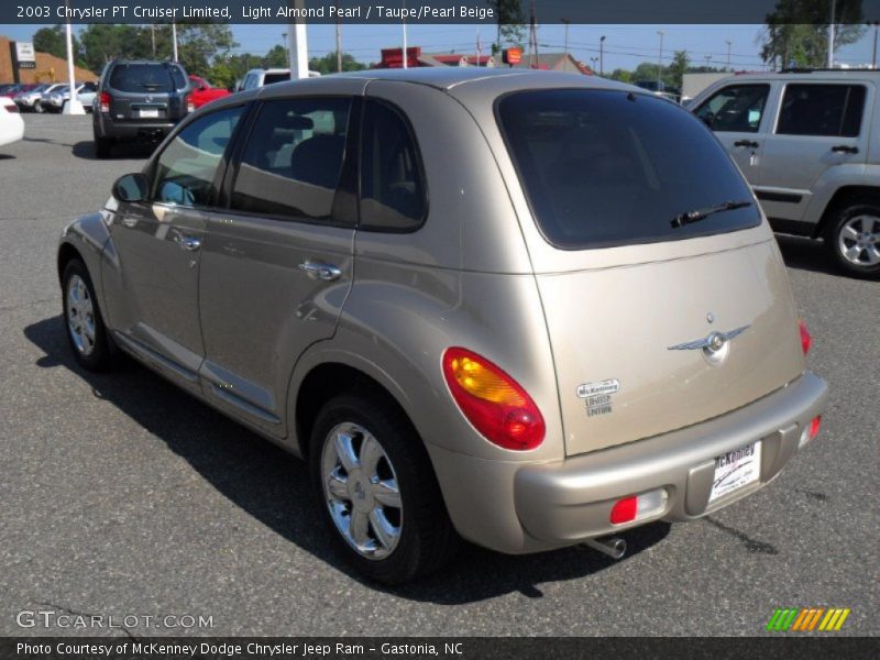 Light Almond Pearl / Taupe/Pearl Beige 2003 Chrysler PT Cruiser Limited