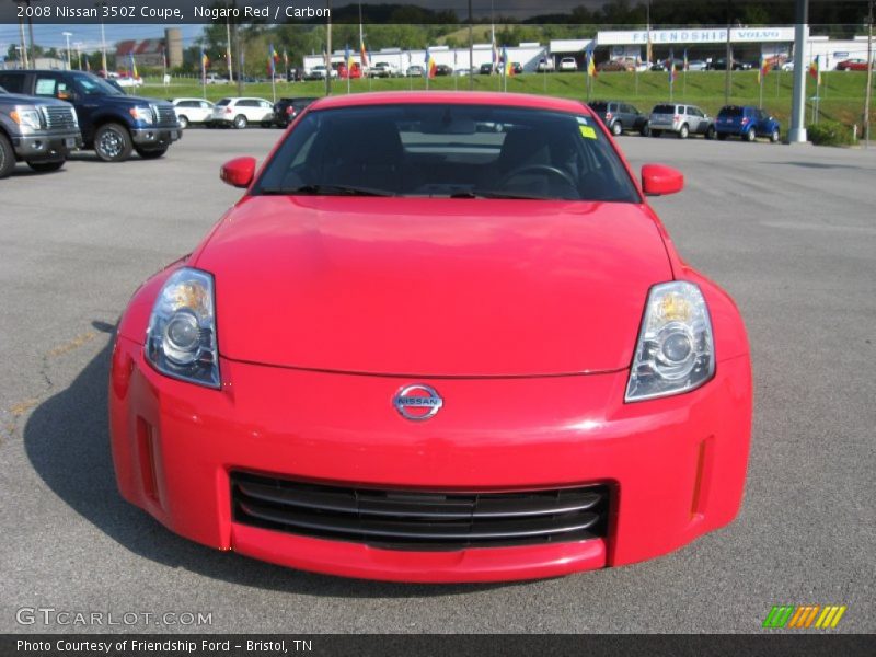 Nogaro Red / Carbon 2008 Nissan 350Z Coupe