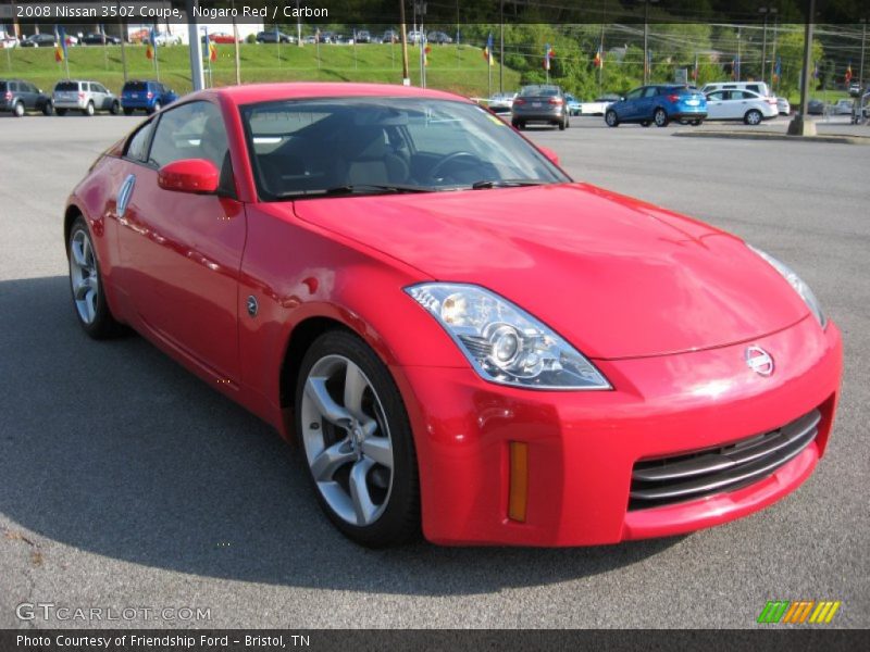 Nogaro Red / Carbon 2008 Nissan 350Z Coupe