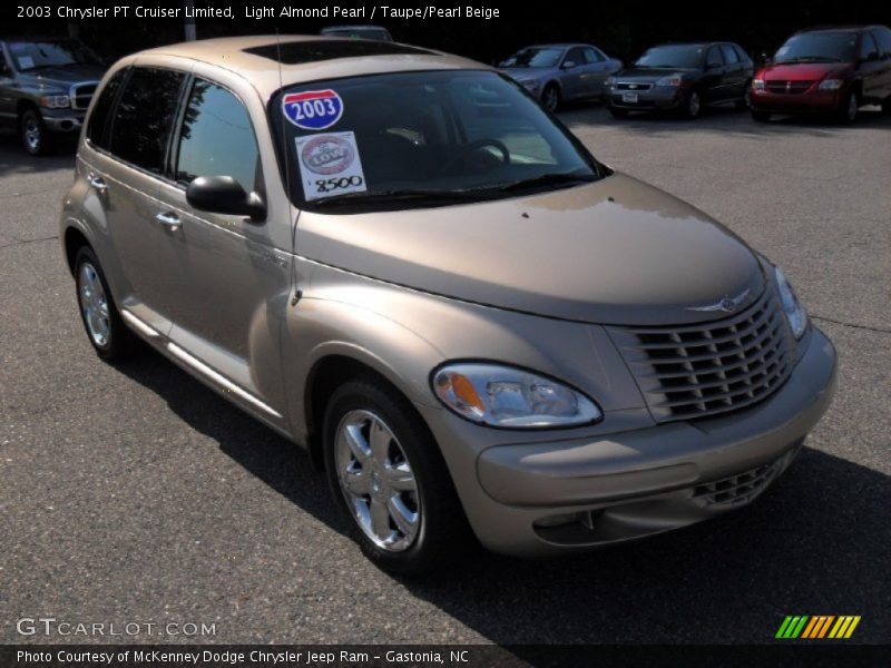 Light Almond Pearl / Taupe/Pearl Beige 2003 Chrysler PT Cruiser Limited