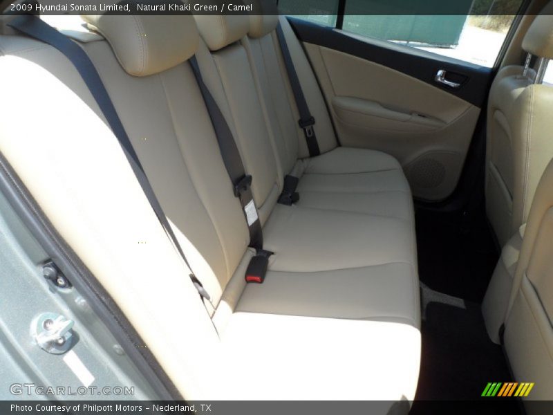 Natural Khaki Green / Camel 2009 Hyundai Sonata Limited