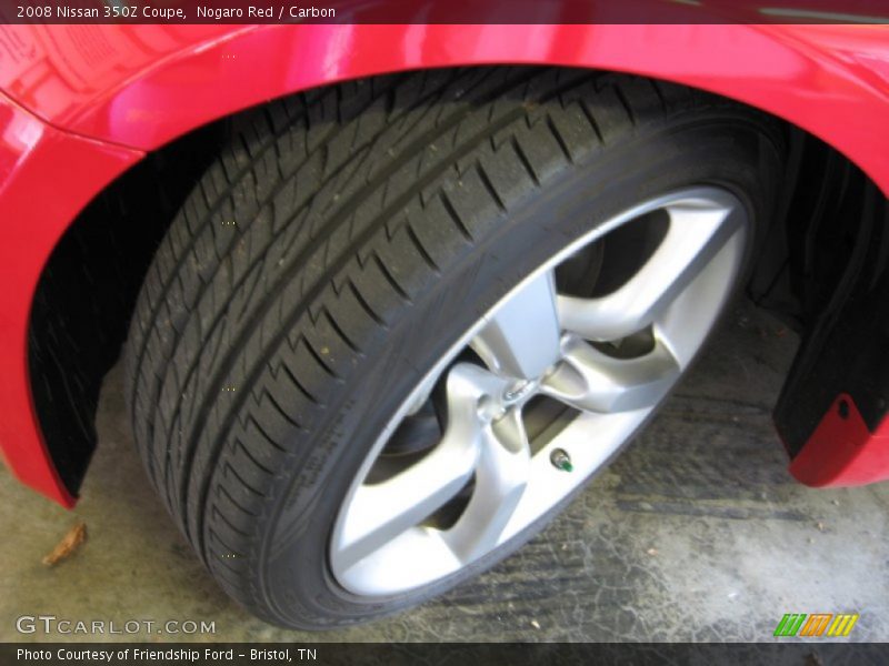 Nogaro Red / Carbon 2008 Nissan 350Z Coupe