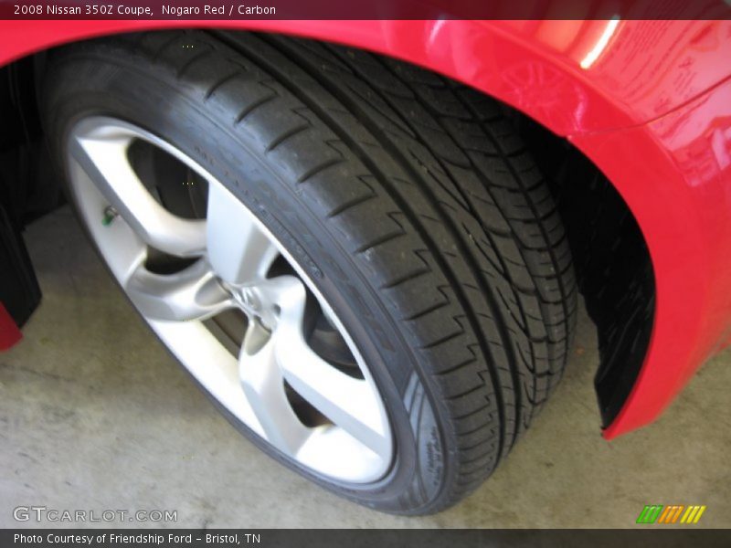 Nogaro Red / Carbon 2008 Nissan 350Z Coupe
