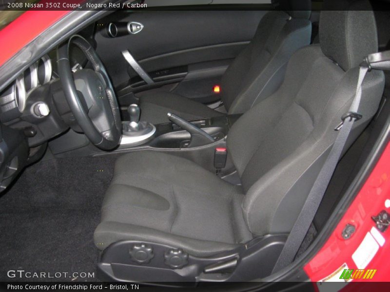 Nogaro Red / Carbon 2008 Nissan 350Z Coupe