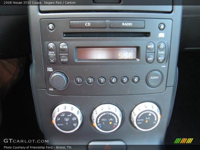 Nogaro Red / Carbon 2008 Nissan 350Z Coupe