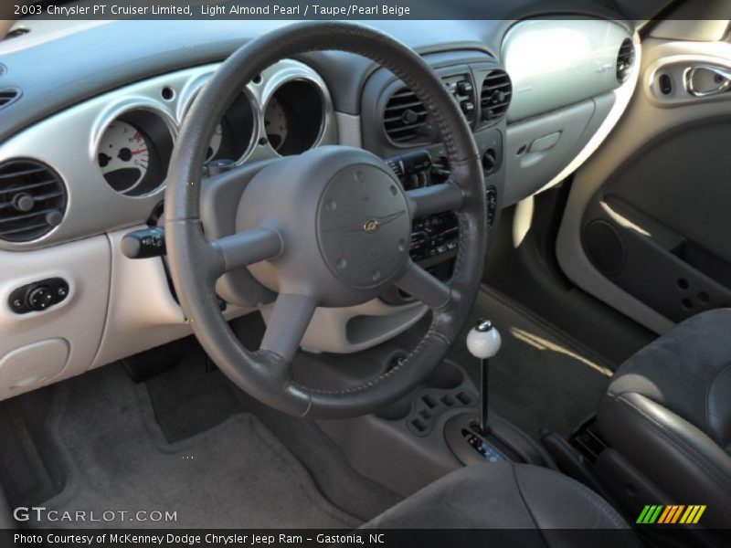 Light Almond Pearl / Taupe/Pearl Beige 2003 Chrysler PT Cruiser Limited