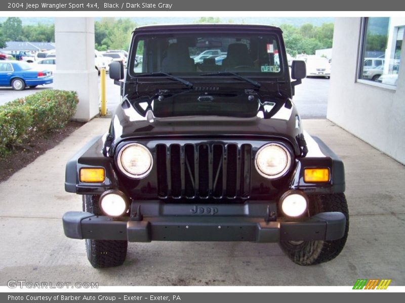 Black / Dark Slate Gray 2004 Jeep Wrangler Sport 4x4