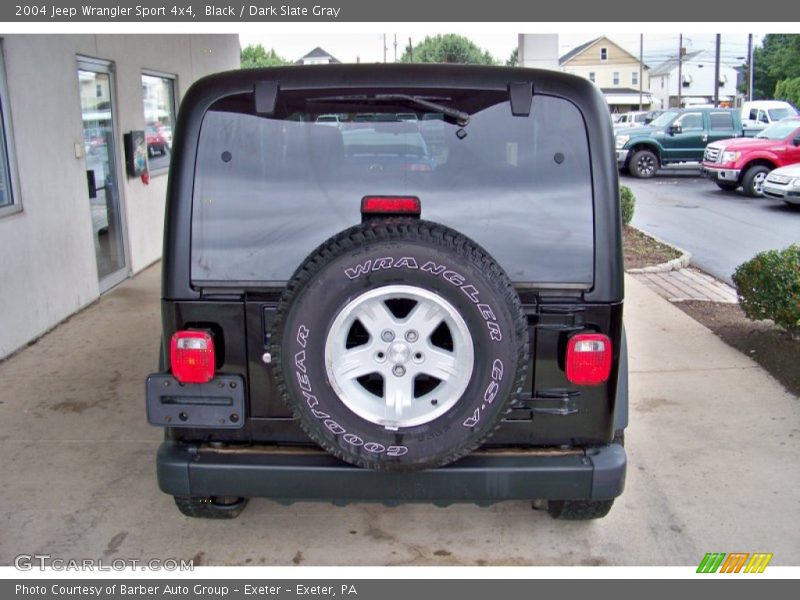 Black / Dark Slate Gray 2004 Jeep Wrangler Sport 4x4