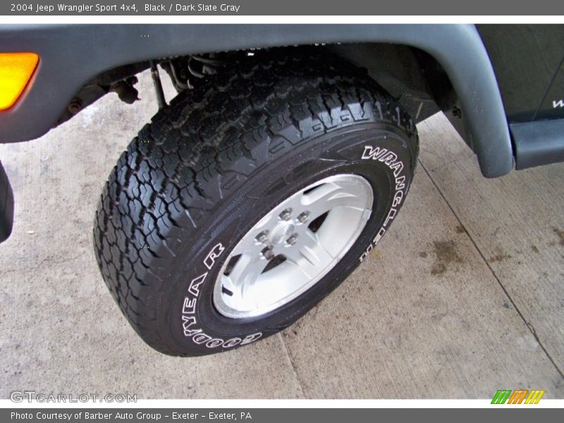 Black / Dark Slate Gray 2004 Jeep Wrangler Sport 4x4