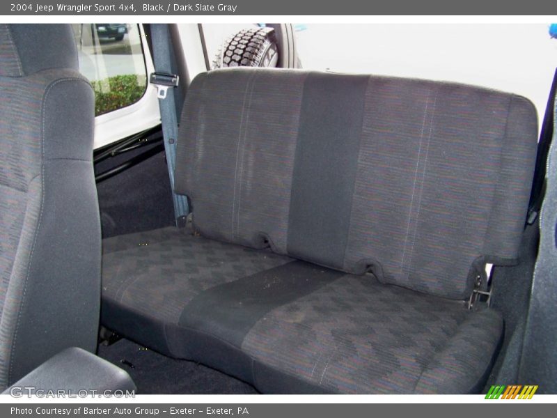 Black / Dark Slate Gray 2004 Jeep Wrangler Sport 4x4
