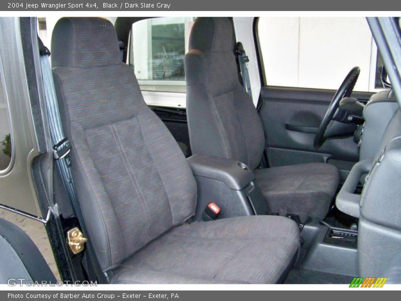 Black / Dark Slate Gray 2004 Jeep Wrangler Sport 4x4
