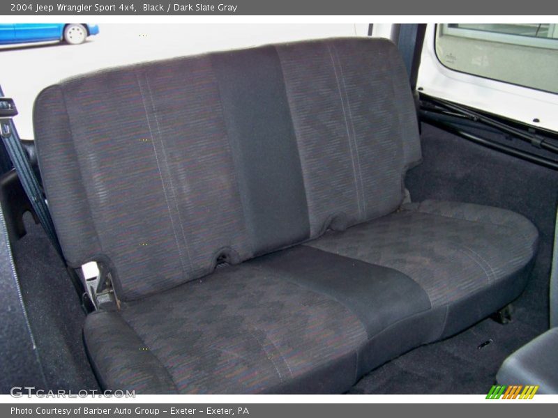 Black / Dark Slate Gray 2004 Jeep Wrangler Sport 4x4